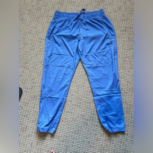 Men's Light Blue Jogger Scrub Pant - Picture 4 of 4